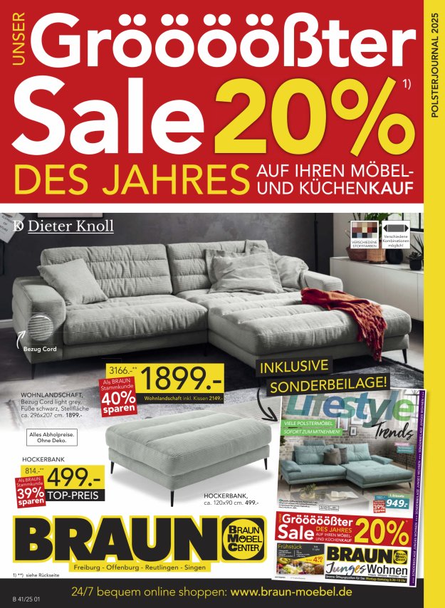 Polster-Sale