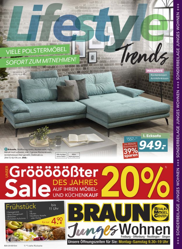 Junges-Wohnen Sale