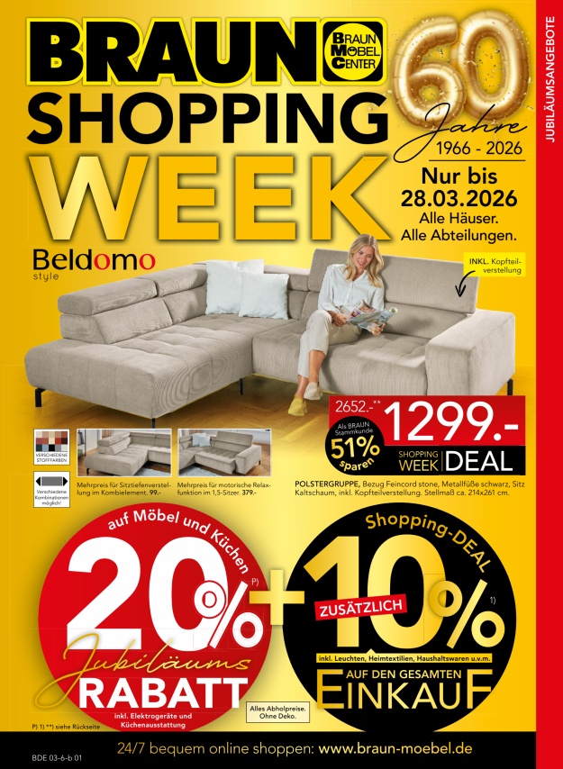 Braun Shopping Week
