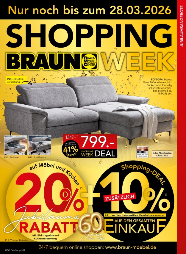 Braun Shopping Week Nur noch bis