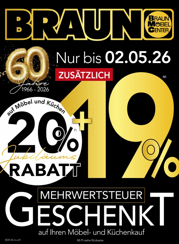 Mehrwertsteuer geschenkt